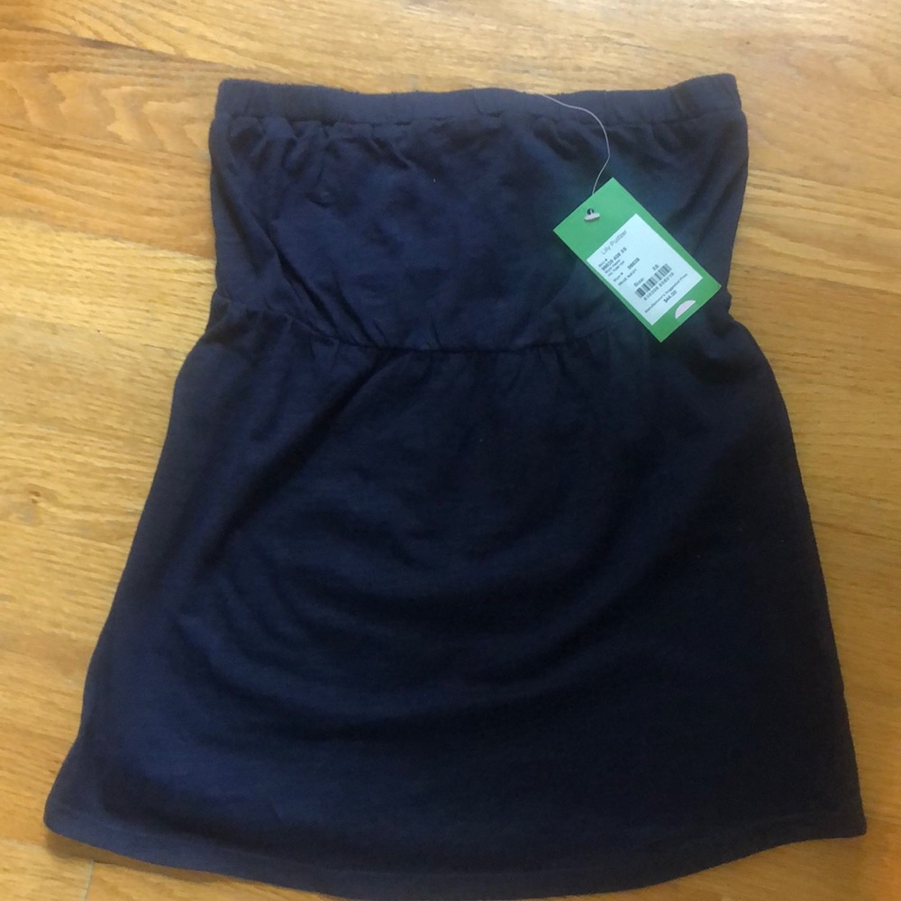 Strapless Cotton Lilly Pulitzer top